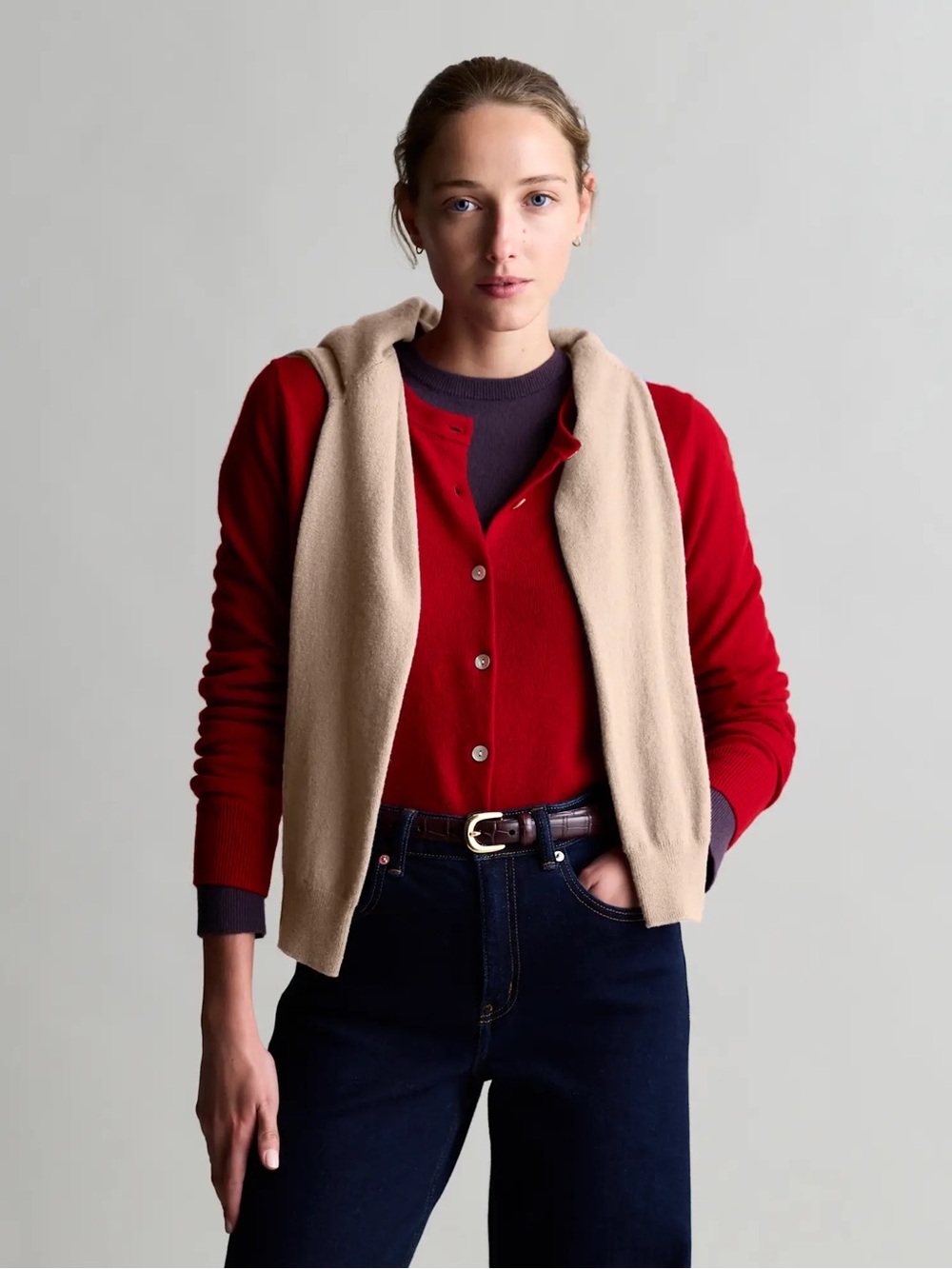 Quince Mongolian Cashmere Cardigan Sweater
